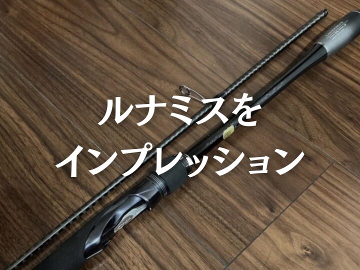 20ルナミス【インプレ】シーバスロッドの超軽量化モデルをレビュー！